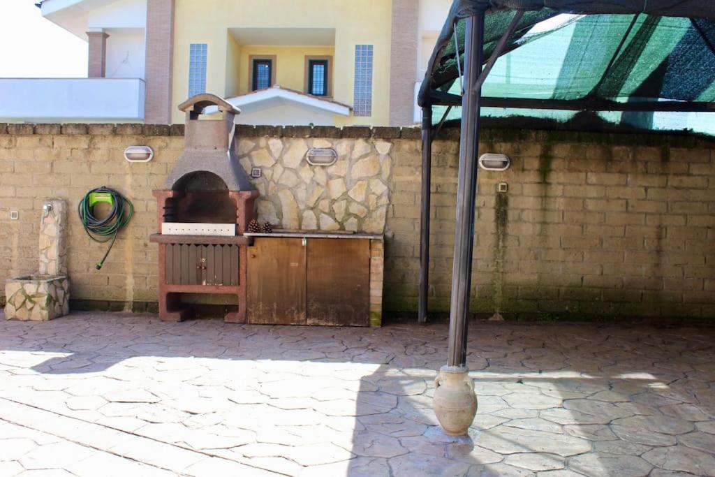 Apartamento The Garden House Fco, Self Check In And Free Private Parking Fiumicino Exterior foto